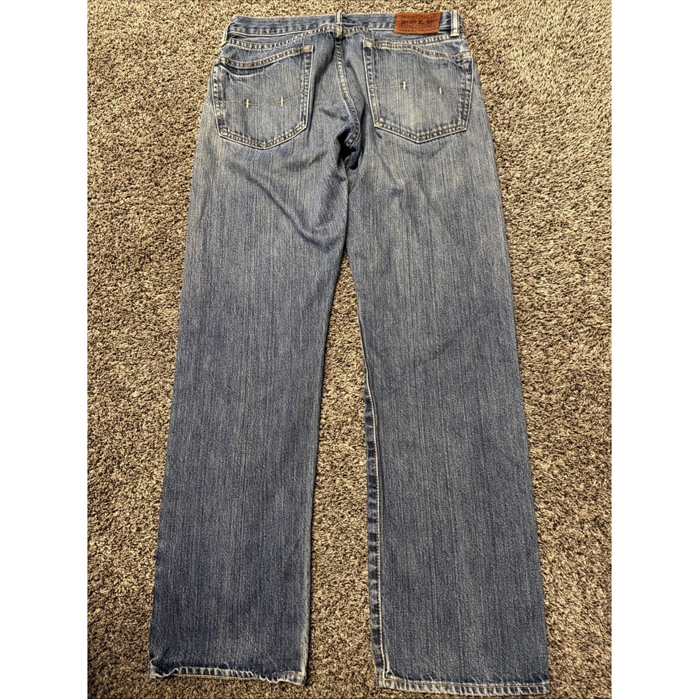 Vintage Polo Ralph Lauren Jeans Mens 32x30 Classic 867 Straight Leg Y2K Denim - Picture 4 of 9